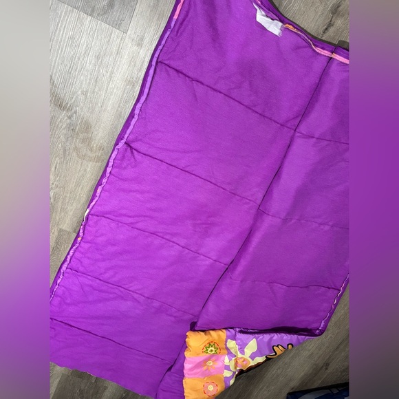 Vintage Dora The Explorer 2002 Viacom Children’s Sleeping Bag Y2K Purple 54”30” - Picture 2 of 6